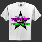 Manga corta: "Sellout sensation with a nasty reputation" Glam