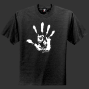 Manga corta: Skull-Hand 2 Blanco